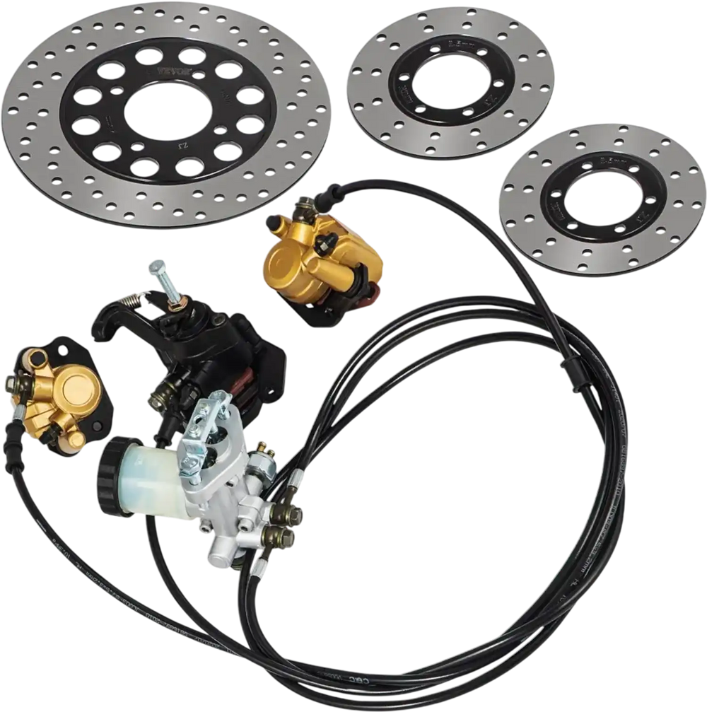 Complete Go-Kart Brake Master Cylinder Kit KD150BRKIT Go Kart
