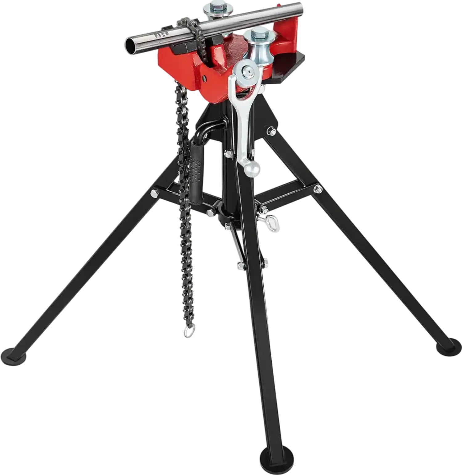Vevor Pipe Vise Tripod Chain Vise Stand 1/8