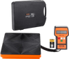 VEVOR Refrigerant Scale 110 LBS HAVC Charging Recovery Freon Scale, with Wired Remote Control, 2g High Precision Electronic Digital Recovery Weight Scale with Case and Dry Battery