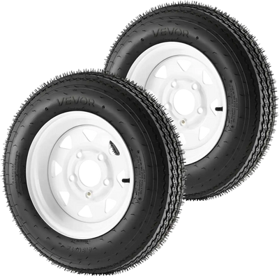 Vevor Trailer Tire Rim Assembly 2-Pack 4.80-12 12