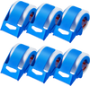 VEVOR Clear Packing Tape, 1.5 inches Core, 6 Rolls 1.88 Inches x 25 Yards Packing Tape with Dispenser, 2.7 Mil Heavy Duty Packaging Tape Designed for Moving, Storage and Packing, Shipping and Mailing