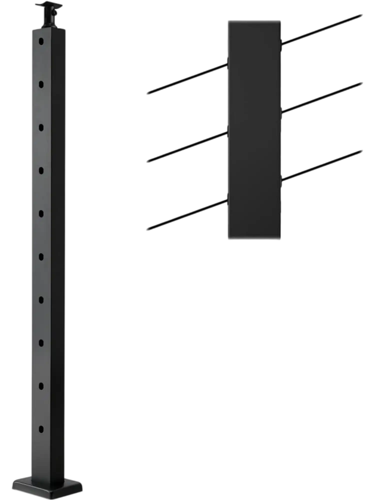 Vevor Stair Railing Post 36
