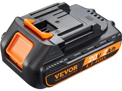 Vevor Power Tool Battery 20V 2.0Ah Lithium-Ion Replacement Pack New