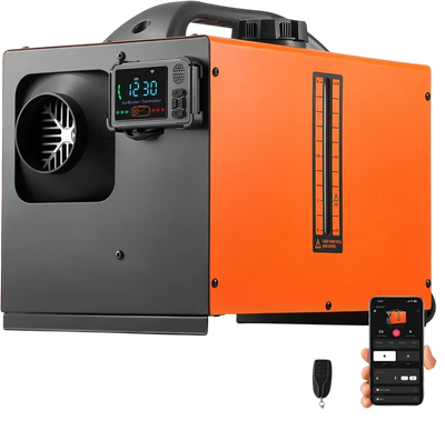 Vevor Diesel Heater Bluetooth App Control Portable Air Heater New