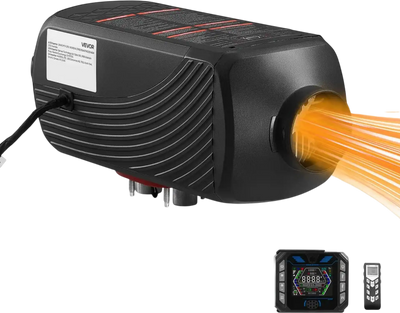 Vevor Diesel Heater Dual-Motor 2.6 Gal / 10 L Fuel Tank Air Heater New