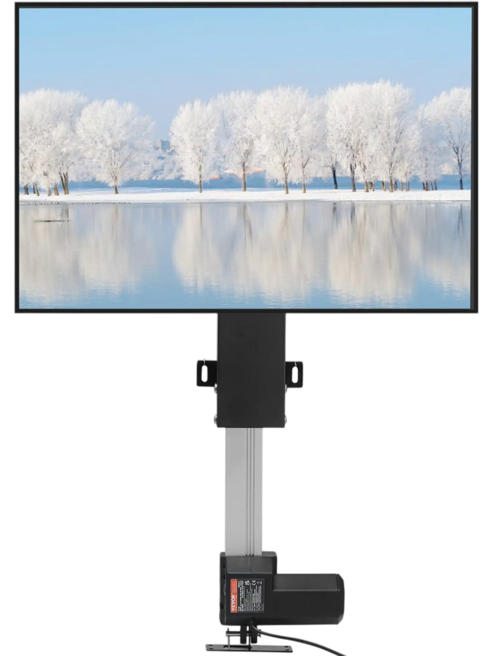 VEVOR Automated TV Elevator, 20" Stroke for 28-32" TVs. Remote-Controlled, Adjustable Height 30-50", Supports up to 132 lbs