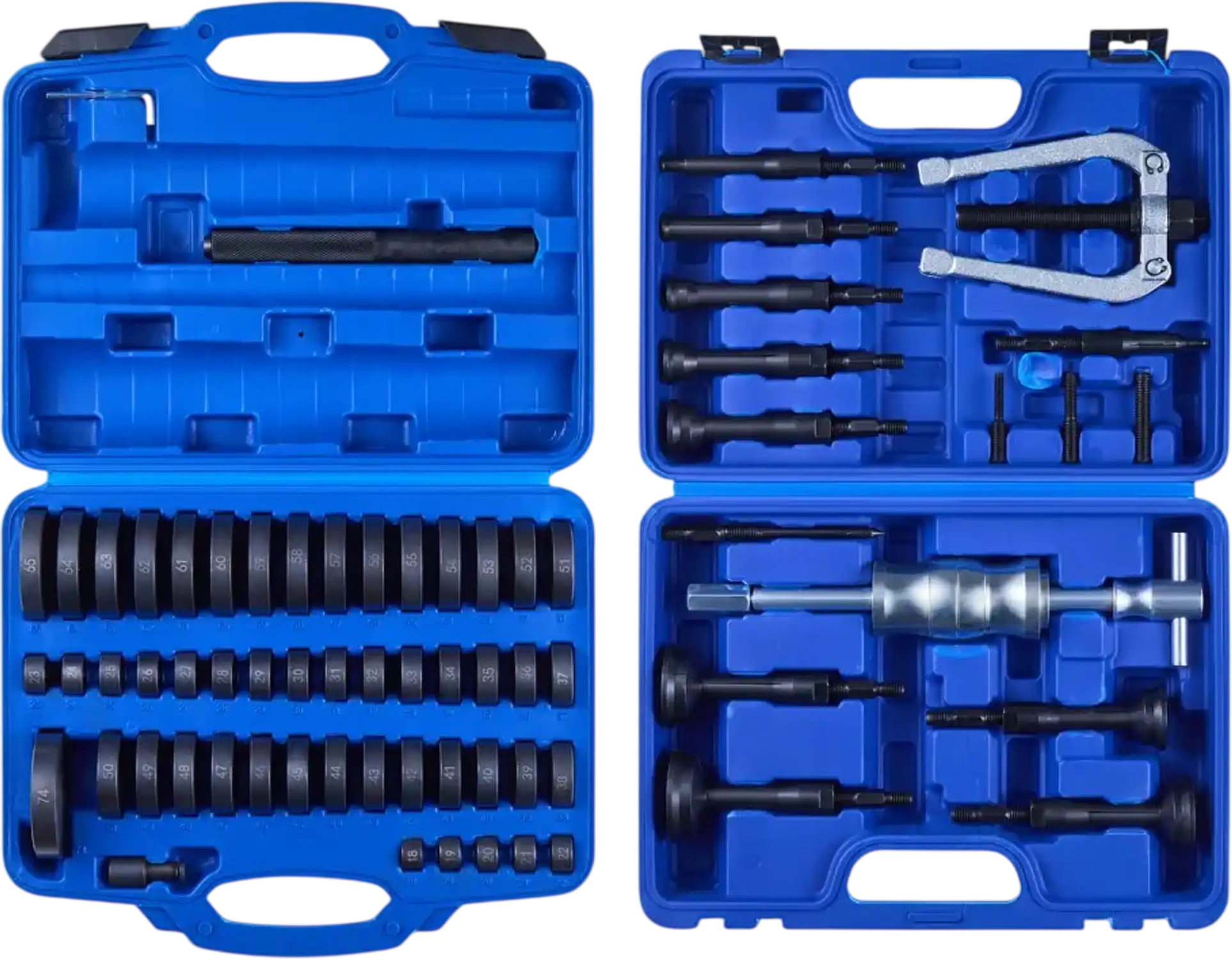 Vevor Bearing Press Kit 52+16 Pc 2-in-1 Bushing Driver & Seal Driver Set New