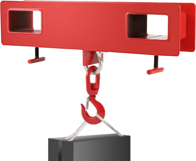 Titan Forklift Lifting Hoist Swivel Hook Mobile Crane 4400 lb. capacity lift