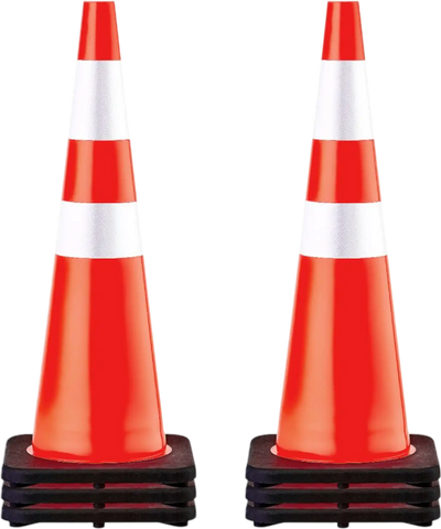 Vevor Traffic Cones 6-Pack 36
