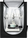 VEVOR 3D Printer Enclosure, Dustproof Waterproof Oxford Cloth 3D Printer Tent, Constant Temperature Protective Case with LED Lighting, Compatible with Creality/ELEGOO/Anycubic Multiple Popular Models