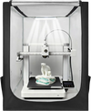 VEVOR 3D Printer Enclosure, Dustproof Waterproof Large Oxford Cloth 3D Printer Tent, Constant Temperature Protective Case with LED Lighting, Compatible with Creality/ELEGOO/Anycubic Popular Models
