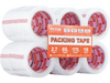 VEVOR Clear Packing Tape, 3 inches Core, 18 Rolls 1.88 Inches x 65 Yards Packing Tape, 2.7 Mil Thick, Heavy Duty Packaging Tape Designed for Moving, Storage and Packing, Shipping and Mailing, Office