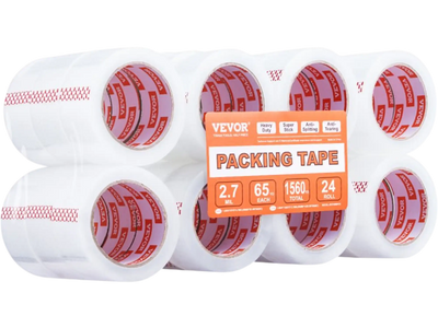 Vevor Packing Tape Clear 24 Rolls 1.88
