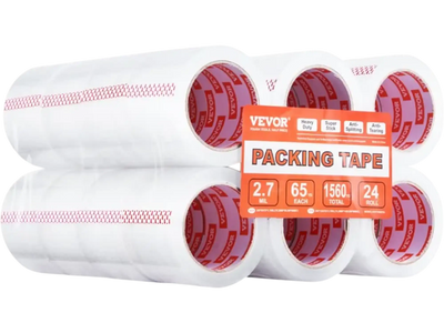Vevor Packing Tape Heavy Duty Clear 24 Rolls 3