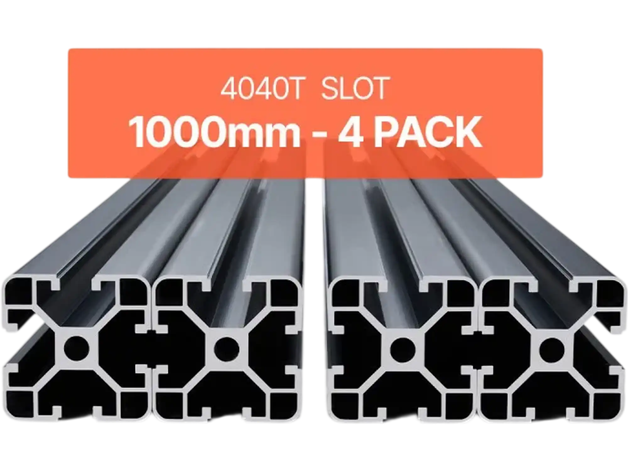 Vevor Linear Rail 4040 T-Slot Aluminum Extrusion 4-Pc 39.4