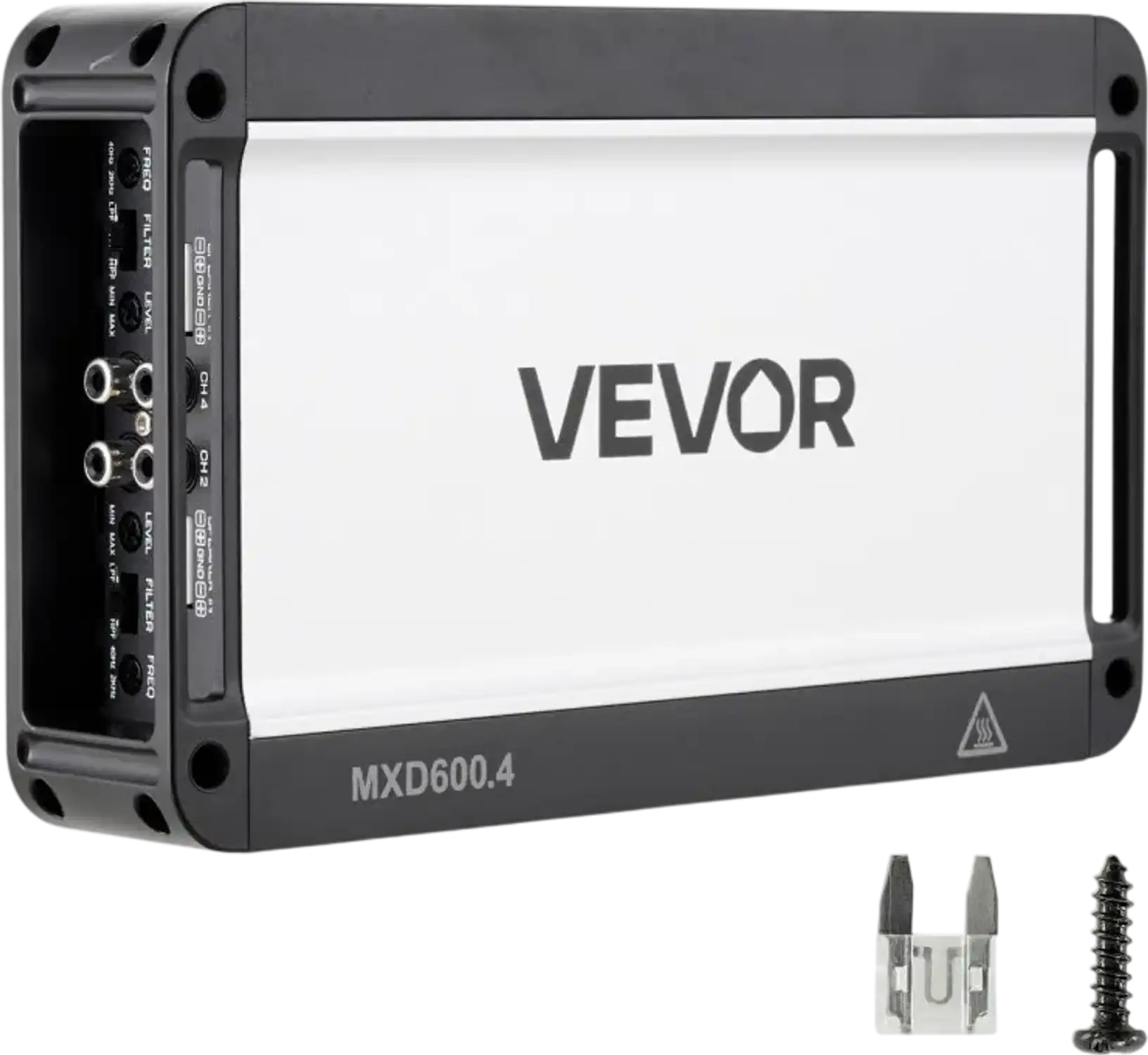 Vevor 4-Channel Amplifier Class D Full-Range Car Audio Amp New