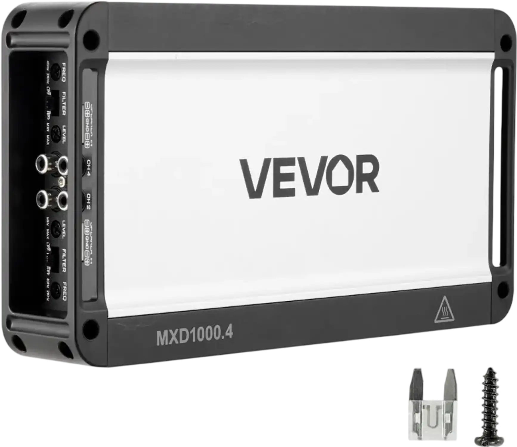 Vevor Car Audio Amplifier 4-Channel Class D Full-Range 4 x 500W New