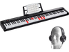VEVOR 88 Key Digital Piano Keyboard, Semi Weighted Keys, Full Size Electric Portable Keyboard Piano Set with 1000 Tones Built-In Speakers Sustain Pedal Headphones, Bluetooth MIDI USB for Beginners
