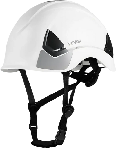Vevor Hard Hat ANSI/ISEA Z89.1 Approved Vented Type 1 Class C White Safety Helmet New