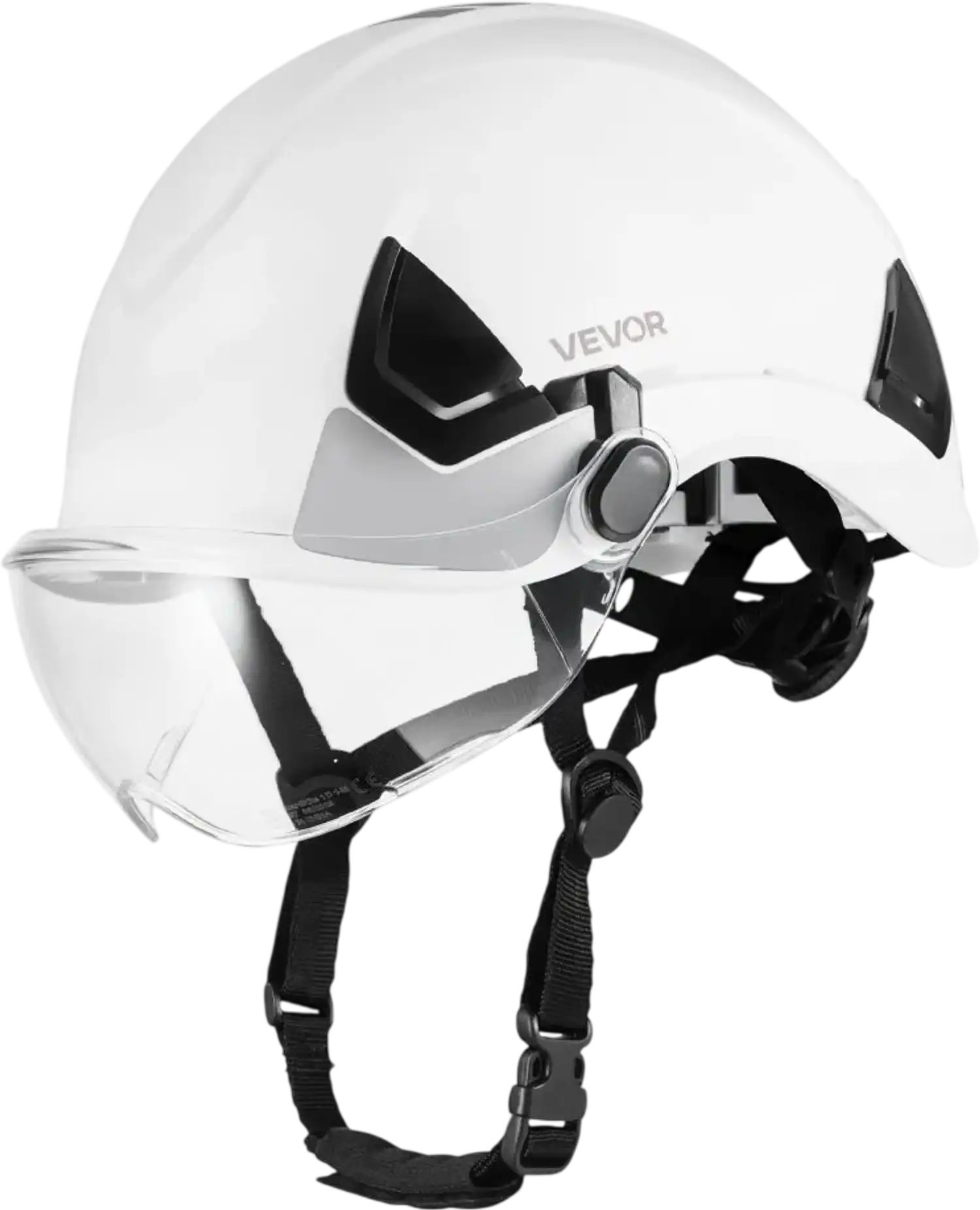 Vevor Industrial Safety Helmet Adjustable Vented Hard Hat with Visor New