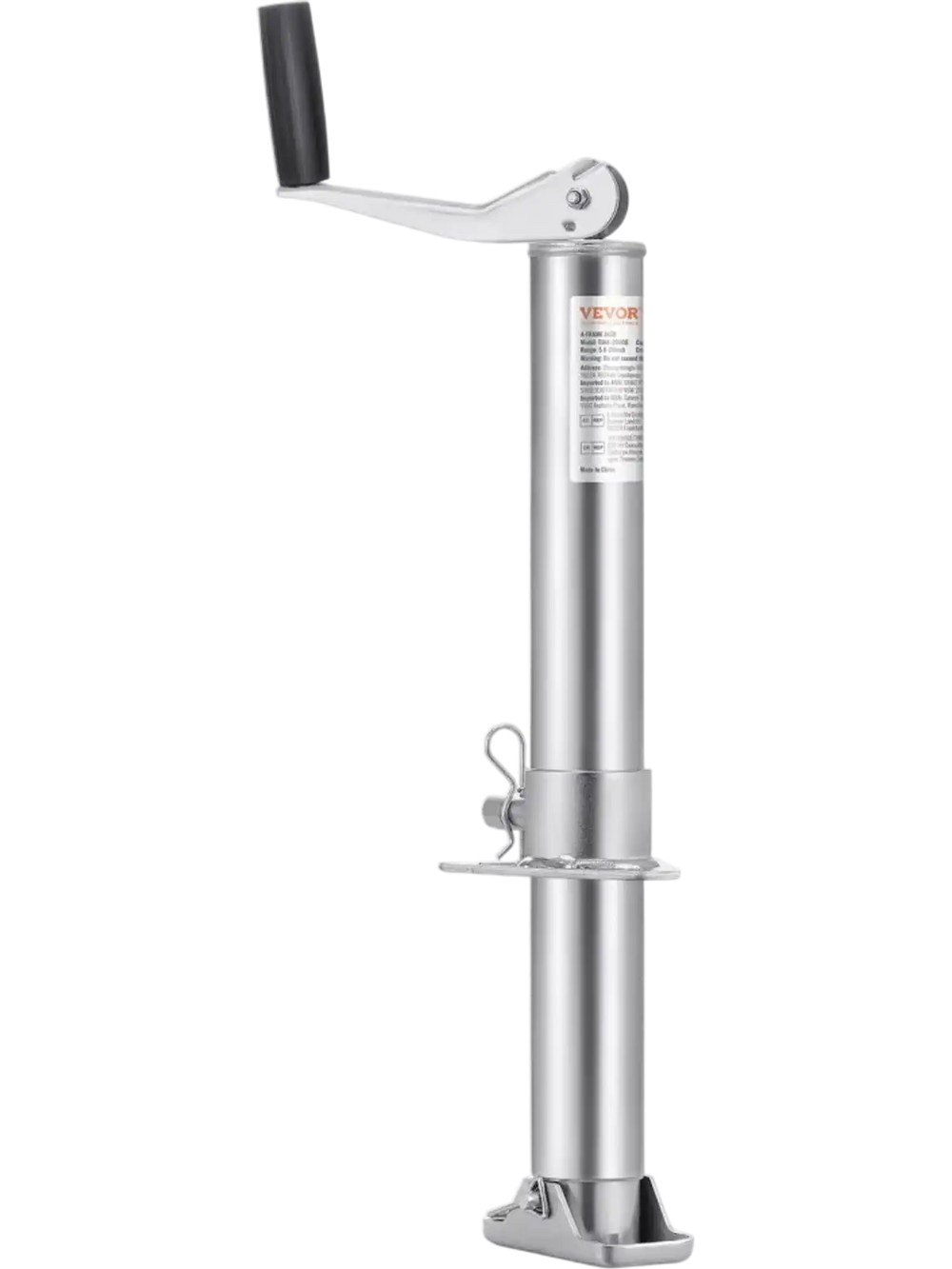 A Frame Trailer Jack Bolt on Trailer Tongue Jack 2000 lbs 14.2" Travel