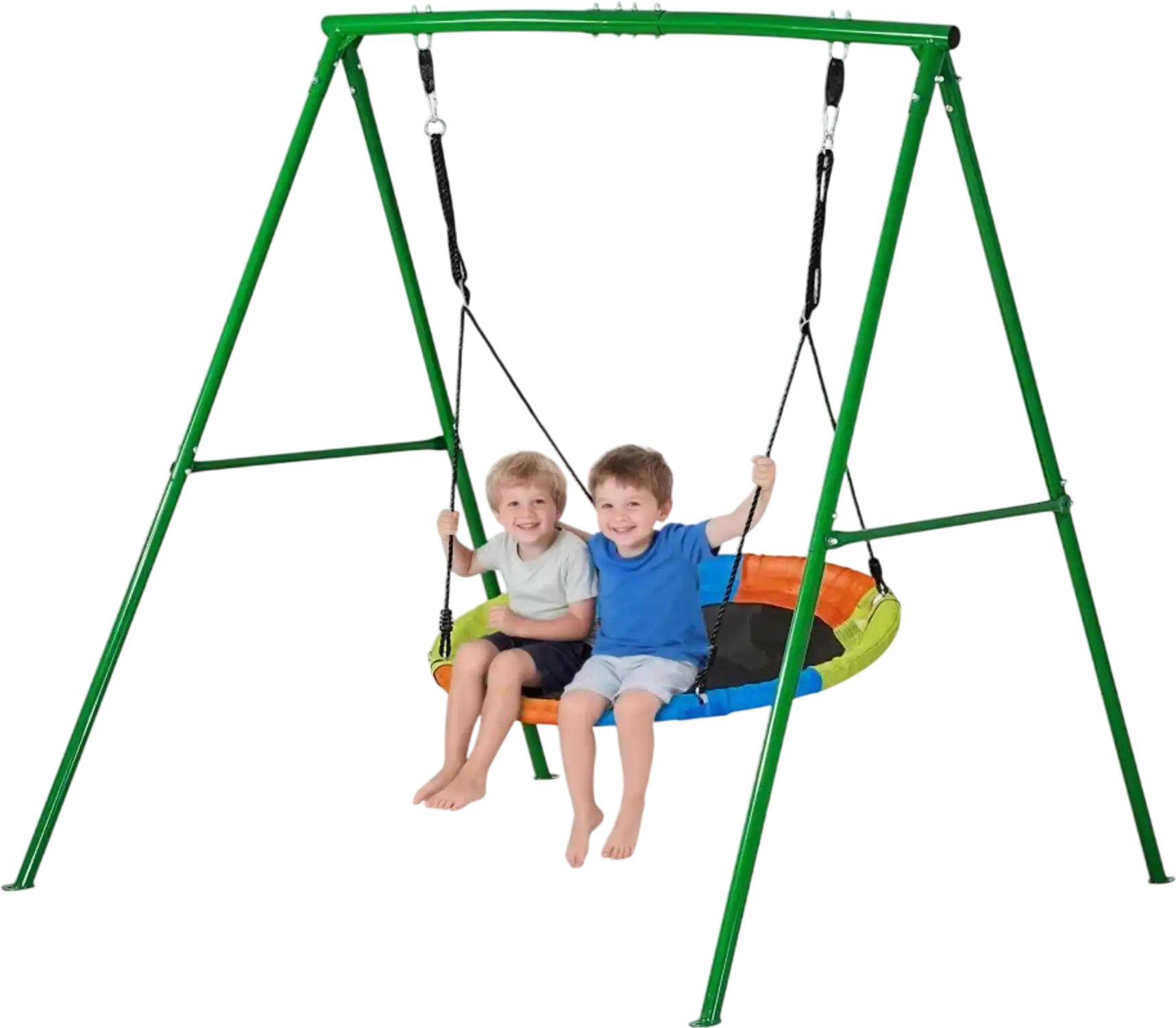 Vevor Swing Set Backyard A-Frame Saucer Swing 40