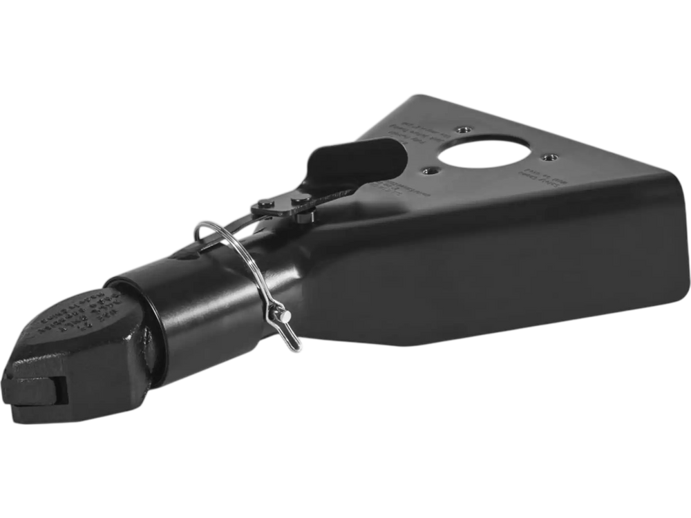 VEVOR A-Frame Trailer Coupler, Fits 2-Inch Hitch Ball Size, 7000 lbs Towing Capacity, Heavy Duty Steel Coupler, Ideal for Towing Station Wagons, Pickup Trucks, SUVs, Campers, Black Coating Surface