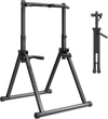 VEVOR Pull Up Bar, 330LBS Capacity Portable Pullup Bar Station, Pullup Bars Free Standing with Triangular Structure & Heavy-Duty Steel Tube, 9 Level Height Adjustment Gravity Fitness for Arms, Back