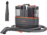 VEVOR Carpet Cleaner Machine, 50.72 oz Clean Water Tank & 27.05 oz Dirty Water Tank, Portable Upholstery Shampooer, 11.5Kpa Handheld Furniture Extractor, Spot and Stain Deep Cleaner for Rug Couch Car