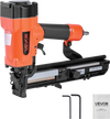 VEVOR Pneumatic Staple Gun, 16 Gauge 1-inch Wide Crown Pneumatic Stapler 5/8" to 1-1/2" Length, 70-120PSI Air Staple Gun with Two Firing Modes for Roof Decking, Wall Sheathing, Fencing, Subflooring
