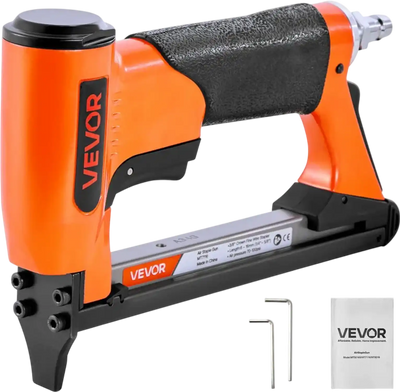 Vevor Pneumatic Staple Gun 22-Gauge Air Upholstery Stapler New