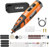 VEVOR 119-Piece Cordless Rotary Tool Kit, DC12V Portable Mini Power Rotary Tool, 28-Level Speed 5000-32000 RPM Multi-Purpose DIY Tools for Engraving, Sanding, Polishing, Carving, Cutting, DIY Crafts