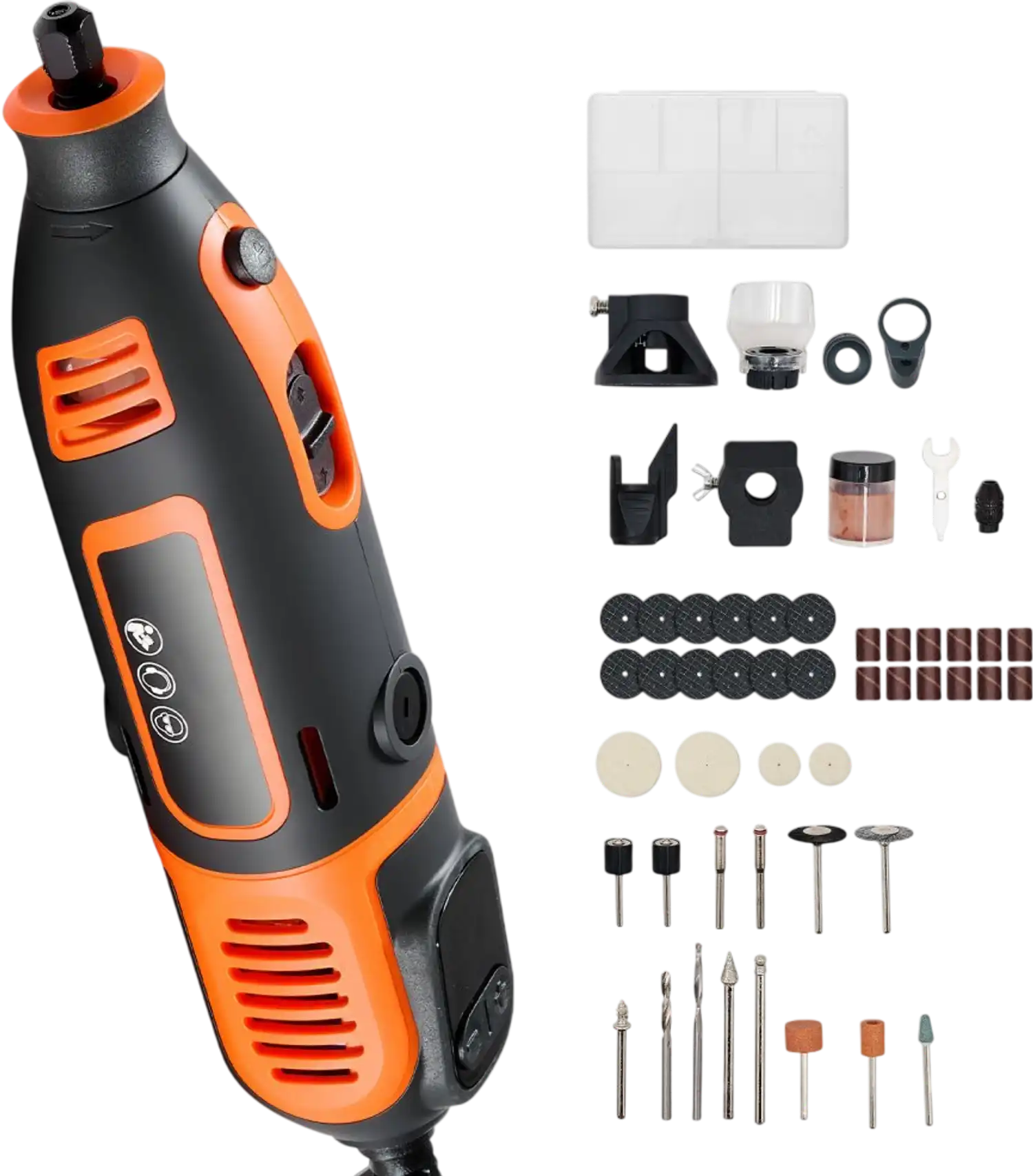 Vevor Rotary Tool 51-Piece 200W Corded Mini Power Kit New