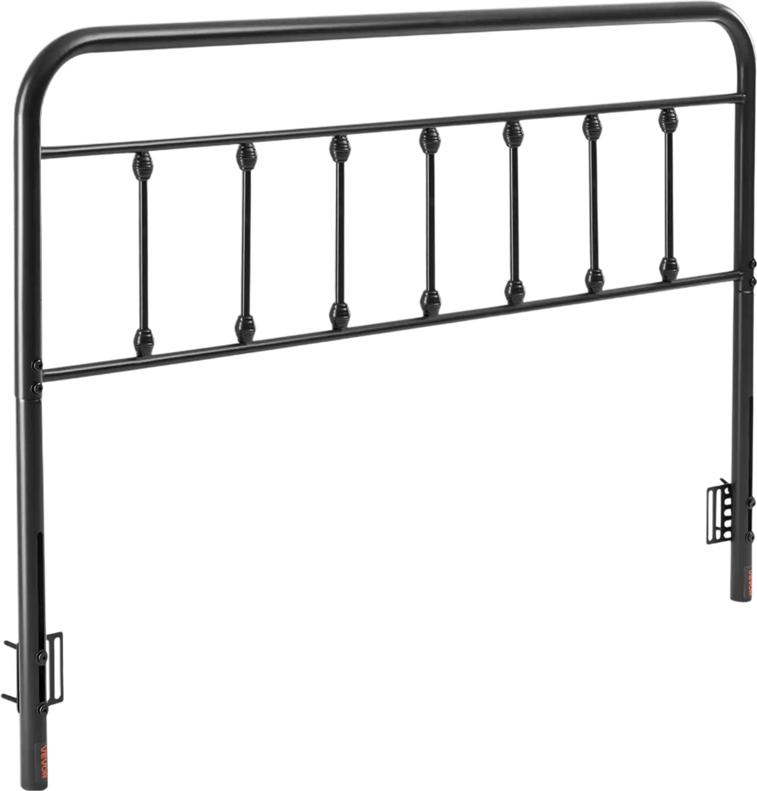 Vevor Metal Headboard Queen Adjustable Height Black 59.65