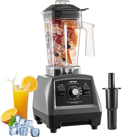 VEVOR Blender for Smoothies, 61 oz 1400W, Professional Blender with Powerful Motor, Multi-Functional Food Processing Blender for Smoothie/Milkshake/Juice, Fits for Kitchen