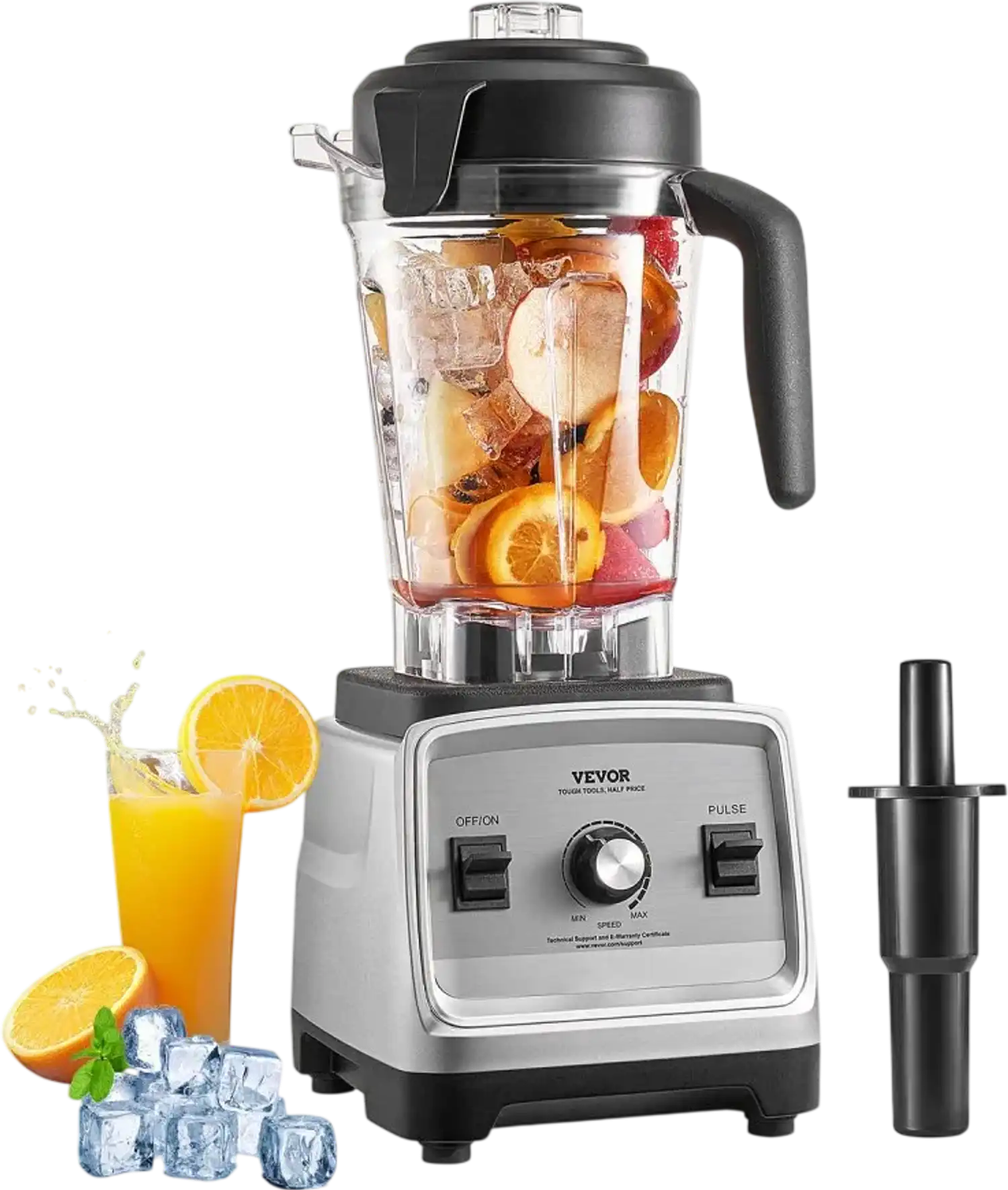 Vevor Blender Professional 85 oz Smoothie Food Processing Kitchen New