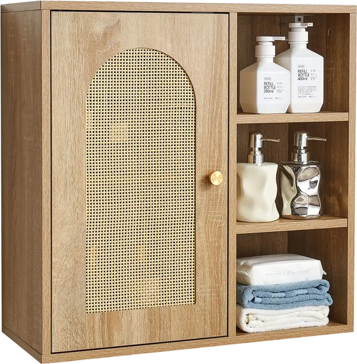 Vevor Medicine Cabinet Above Toilet Wall Storage Cabinet New