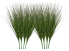 VEVOR Artificial Grass Plant, 27 inch Faux Onion Grass Fake Greenery Shrubs Plant, Premium PVC for Indoor Outdoor House Home Garden Office Room Décor, Housewarming, 8 Pack Green