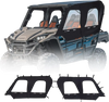 VEVOR Cab Enclosure Upper Doors, Compatible with Kawasaki Teryx4 2012-2022, Soft Upper Doors, Windproof & Waterproof Upgraded Zipper UTV Soft Side Window Kit, Work with Roof and Partial Windshields