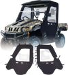 VEVOR Cab Enclosure Upper Doors, Compatible with Hisun 500 700/Axis 500 700, Soft Upper Doors, Windproof & Waterproof Upgraded Zipper UTV Soft Side Window Kit, Work with Side Mirrors and Windshields