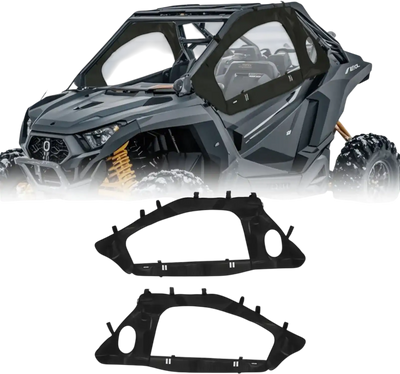 Vevor UTV Cab Enclosure Upper Doors for Polaris RZR PRO XP Turbo R 2020-2024 New