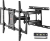 VEVOR Full Motion TV Mount Fits for Most 37-75 inch TVs, Swivel Tilt Horizontal Adjustment TV Wall Mount Bracket with 4 Articulating Arms, Max VESA 600x400mm, Holds up to 132 lbs