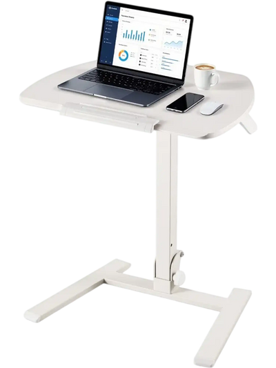 Vevor Standing Desk Adjustable Height Mobile Sit-Stand Workstation 25.6
