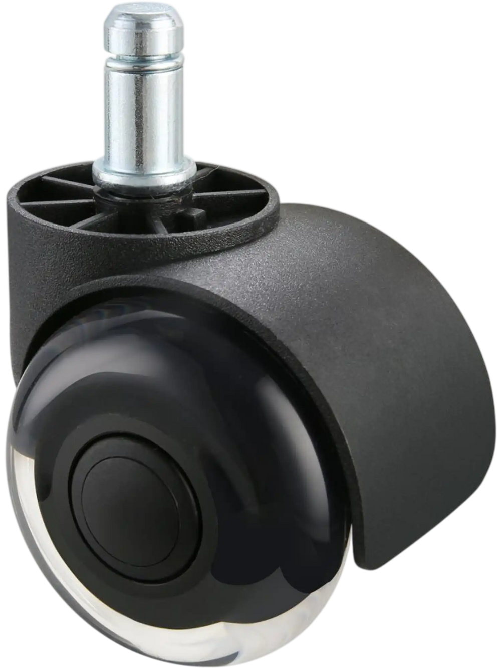 VEVOR Office Chair Wheels, Set of 5, 2 inch Caster Wheels Replacement for Hardwood Floors and Carpet, Heavy Duty Computer Gaming Desk Casters with Double Wheels, 440 lbs Load Capacity, Universal Fit