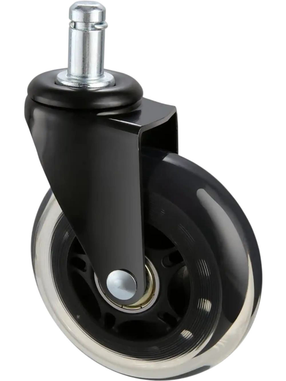 VEVOR Office Chair Wheels, Set of 5, 3 inch Caster Wheels Replacement for Hardwood Floors and Carpet, Heavy Duty Computer Gaming Desk Casters with 130 lbs Load Capacity, Universal Fit for Most Chairs