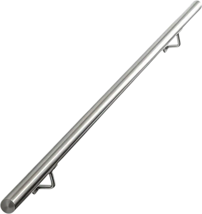 Vevor Handrail Wall-Mounted Stair 3.3' Stainless Steel Silver New