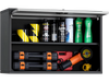 VEVOR Metal Wall Cabinet, 27.56W x 12.01D x 19.69H Inch, Floating Garage Tool Cabinet with Up-Flip Door and Shelf, 240 lbs Load Capacity, Fit for Garage, Basement, Kitchen, Warehouse Assembly Required