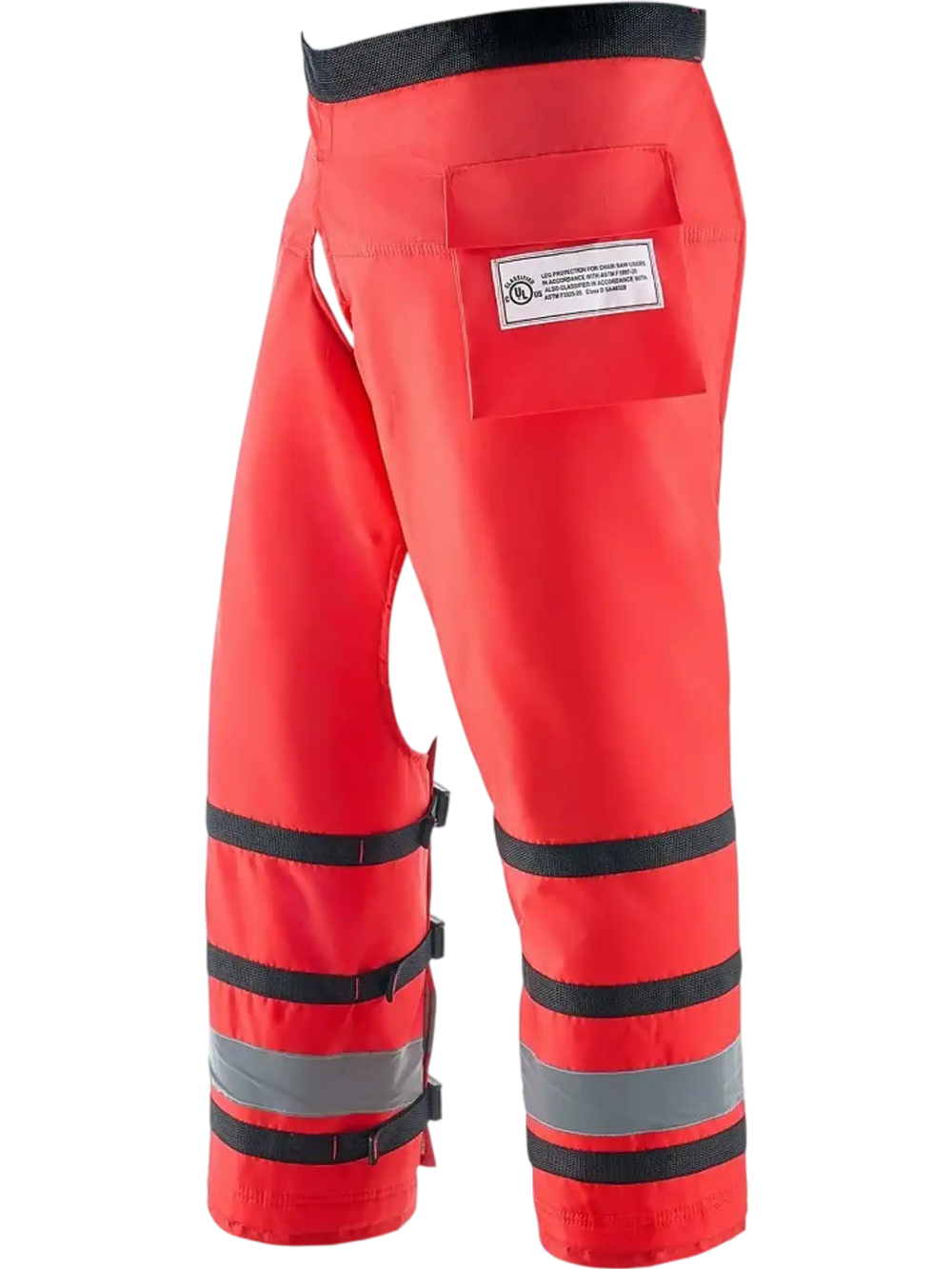 VEVOR Apron Style Chainsaw Chaps, Class D, 8 Layers Chainsaw Pants with Adjustable Belt & Gear Pocket, Chain Saw Chaps for Men/Women, Chainsaw Safety Equipment for Loggers Forest Workers, Medium