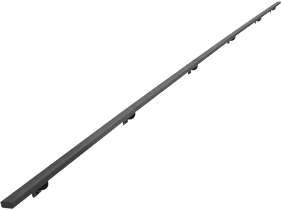 Vevor Handrail 15' Wall-Mounted Stair Handrail Black Metal Railing New