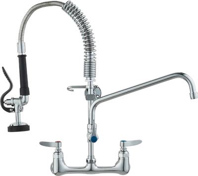 VEVOR Wall-Mounted Brass Kitchen Faucet, 21